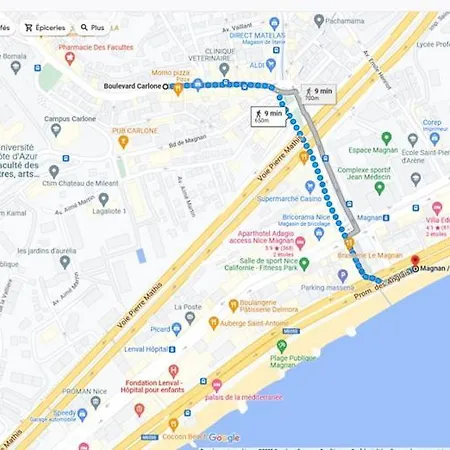 Tout Pres Des Commodites Et De La Plage 아파트 니스